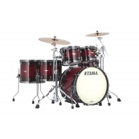 Photo TAMA BE52ZBS - KIT STARCLASSIC QUILTED BUBINGA 5 FÛTS GARNET BURST
