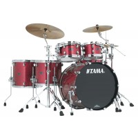 Photo TAMA PP52HZS - KIT STARCLASSIC PERFORMER B/B 5 FÛTS CORAL RED SPARKLE