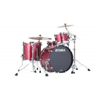 Photo TAMA PP32RZS - KIT STARCLASSIC PERFORMER B/B 3 FÛTS CORAL RED SPARKLE
