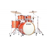 Photo TAMA VD52KRS-BOS - SILVERSTAR 5PC BRIGHT ORANGE SPARKLE