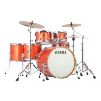 Photo TAMA VD62RS-BOS - SILVERSTAR 6PC BRIGHT ORANGE SPARKLE