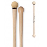 VIC FIRTH MAILLOCHES TOM GAUGER TG21 CHAMOIS & WOOD (PAIRE)