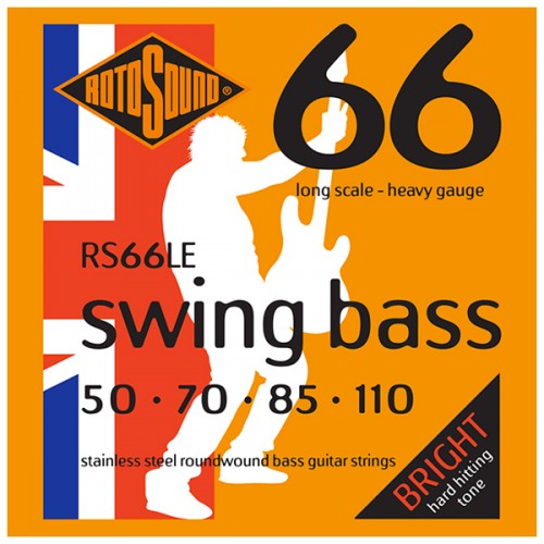 ROTOSOUND RS66LE SWING BASS 66 STAINLESS STEEL HEAVY 50/110