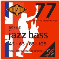 ROTOSOUND RS77LD JAZZ BASS 77 MONEL FLATWOUND STANDARD 45/105