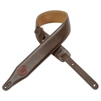 Photo LEVYS M17EMU SANGLE CUIR REMBOURRÉE BROWN
