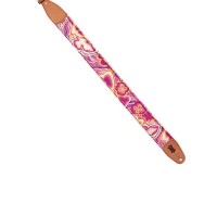 Photo LEVYS M34PS SANGLE VELOURS & FOURRURE ROSE / FUSHIA