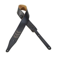 Photo LEVYS MG17NH2 SANGLE HARD ROCK CUIR BLACK