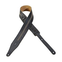 Photo LEVYS MG17NH3 SANGLE HARD ROCK CUIR BLACK