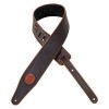 Photo LEVYS MSS17 SANGLE CUIR PLATINUM DARK BROWN