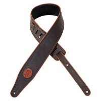 Photo LEVYS MSS17 SANGLE CUIR PLATINUM DARK BROWN