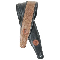 Photo LEVYS MSS2CK SANGLE REMBOURRÉE CUIR CRAQUELÉ BLACK
