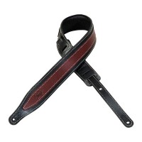 Photo LEVYS MV17TT SANGLE CUIR BLACK / BURGUNDY