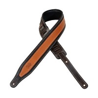 Photo LEVYS MV17TT SANGLE CUIR DARK BROWN / TAN