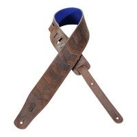 Photo LEVYS MX26DC SANGLE CUIR DARK BROWN
