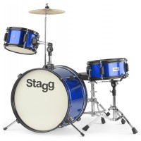 STAGG BATTERIE JUNIOR 3 FUTS 16" BLEU