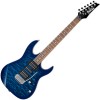 Photo IBANEZ GRX70QA TRANSPARENT BLUE BURST