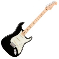 Photo FENDER AMERICAN PROFESSIONAL STRATOCASTER BLACK MN
