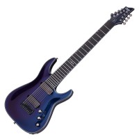 Photo SCHECTER HELLRAISER HYBRID C-8 ULTRAVIOLET