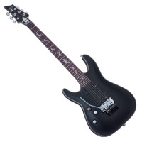 Schecter Damien Platinum-6 FR Satin Black Gaucher