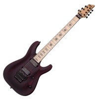 Photo SCHECTER JEFF LOOMIS JL-7 FR VAMPYRE RED SATIN