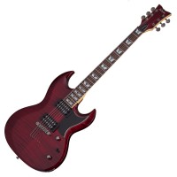 Photo SCHECTER S-II OMEN EXTREME BLACK CHERRY