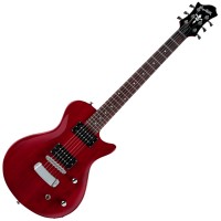 Photo HAGSTROM ULTRA SWEDE ESN WILD CHERRY TRANSPARENT