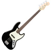 Photo FENDER AMERICAN PROFESSIONAL JAZZ BASS FRETLESS BLACK