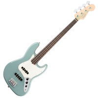 Photo FENDER AMERICAN PROFESSIONAL JAZZ BASS FRETLESS SONIC GRAY