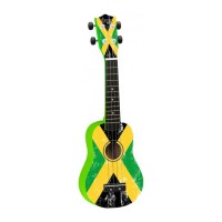 Photo TANGLEWOOD TU6JAF UKULÉLÉ SOPRANO DRAPEAU JAMAIQUE