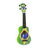Photo TANGLEWOOD TU6BZF UKULÉLÉ SOPRANO DRAPEAU BRESIL