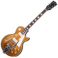 Photo GIBSON ES-LPS P90 VOS GOLD TOP BIGSBY