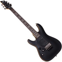 Schecter Demon-6 FR Aged Black Satin Gaucher