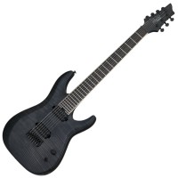 Photo SCHECTER KEITH MERROW KM-7 MK-II SEE-THRU BLACK PEARL