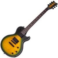 Photo SCHECTER HELLRAISER SOLO-II PASSIVE DRAGON BURST