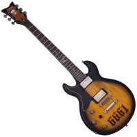SCHECTER ZACKY VENGEANCE ZV 6661 AGED NATURAL SATIN BLACK BURST GAUCHER