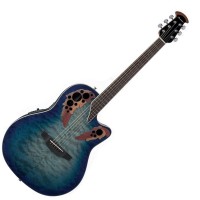Photo OVATION CE48-RG CELEBRITY ELITE PLUS SUPER SHALLOW REGAL TO NATURAL