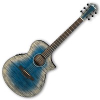 Photo IBANEZ AEWC32FM-GBL - GLACIER BLUE LOW GLOSS