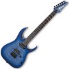 Photo IBANEZ RGA42FM BLUE LAGOON BURST FLAT