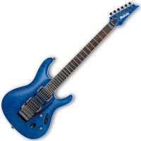 Photo IBANEZ S6570Q-NBL PRESTIGE JAPAN - NATURAL BLUE