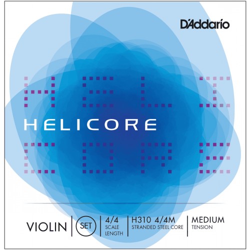 D'ADDARIO H310 4/4M - HELICORE JEU CORDES VIOLON 4/4 MEDIUM
