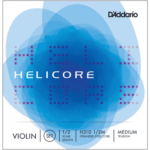D'ADDARIO H310 1/2M - HELICORE JEU CORDES VIOLON 1/2 MEDIUM