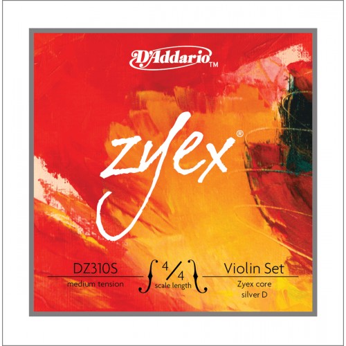 D'ADDARIO DZ310S 4/4M - ZYEX JEU CORDES VIOLON 4/4 MEDIUM