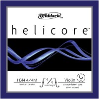 D'ADDARIO HELICORE VIOLON SOL FIL ARGENT