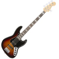 Photo FENDER AMERICAN ELITE JAZZ BASS V 3-COLOR SUNBURST RW