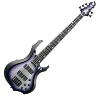 Photo ESP E-II SIGNATURE DORIS YEH DY-5 PURPLE SILVER SUNBURST