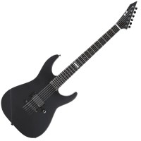 Photo ESP E-II M-I THRU NT BLACK SATIN