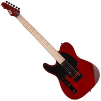 Photo ESP LTD TE-200 LH SEE THRU BLACK CHERRY GAUCHER