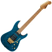 Photo JACKSON USA SIGNATURE PHIL COLLEN PC1 SATIN STAIN TRANSPARENT BLUE