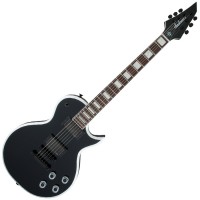 Photo JACKSON X SERIES SIGNATURE MARTY FRIEDMAN MF-1 GLOSS BLACK W/ WHITE BEVEL