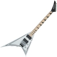 Jackson X Series Rhoads RRX 24M Snow White W/ Black Pinstripes